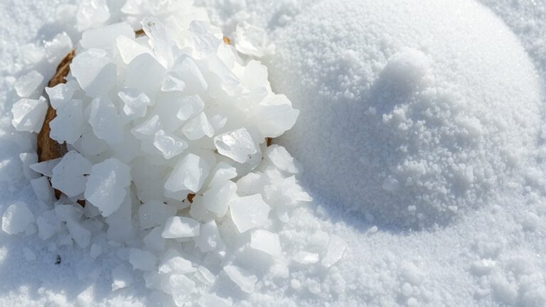rock salt differs from ice melt