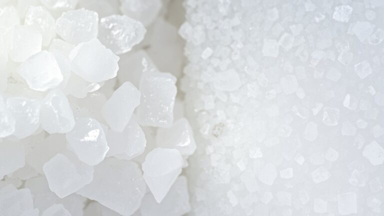 rock salt versus ice melt