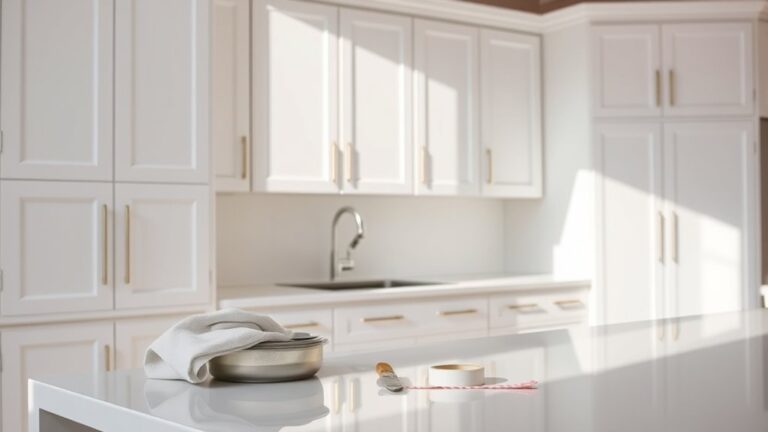 safe kitchen cabinet cleaning