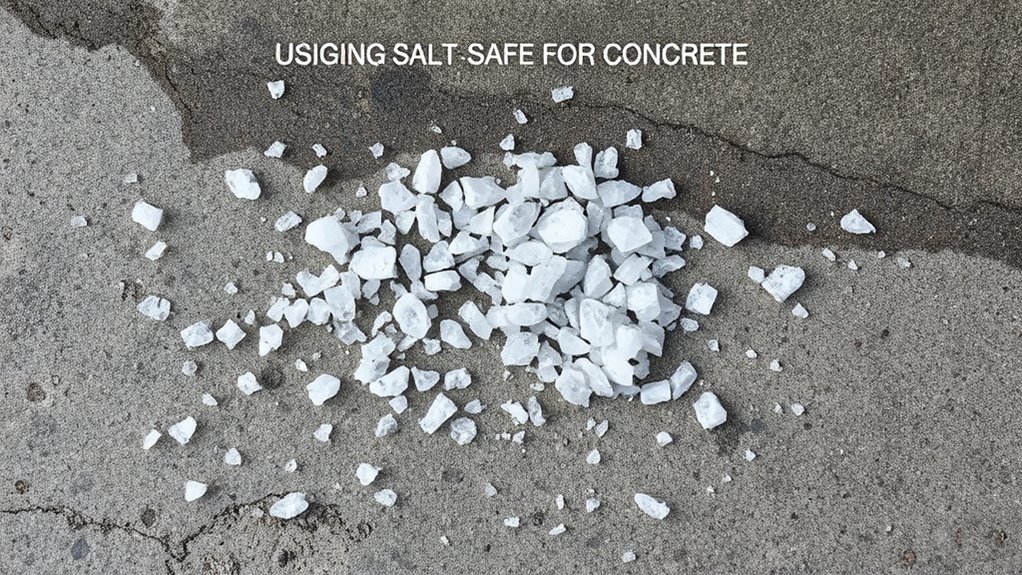 safe salt for concrete