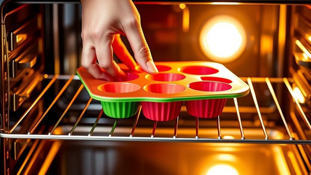 safe silicone pan usage