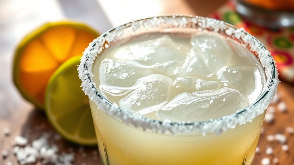 salt enhances margarita flavor