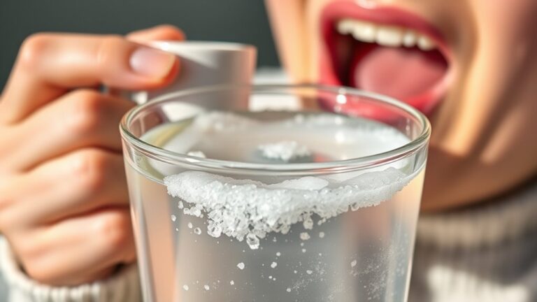 salt water gargling benefits