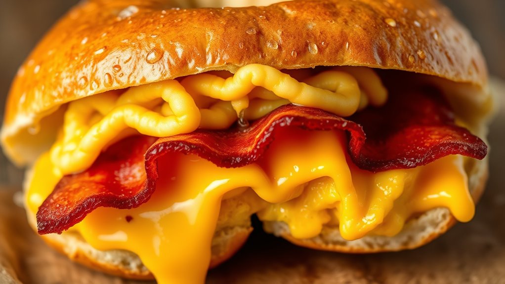 savory breakfast sandwich delight