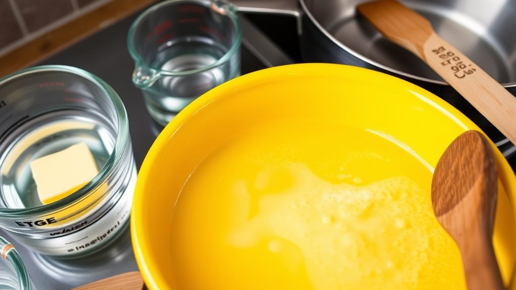 scrambled eggs without milk
