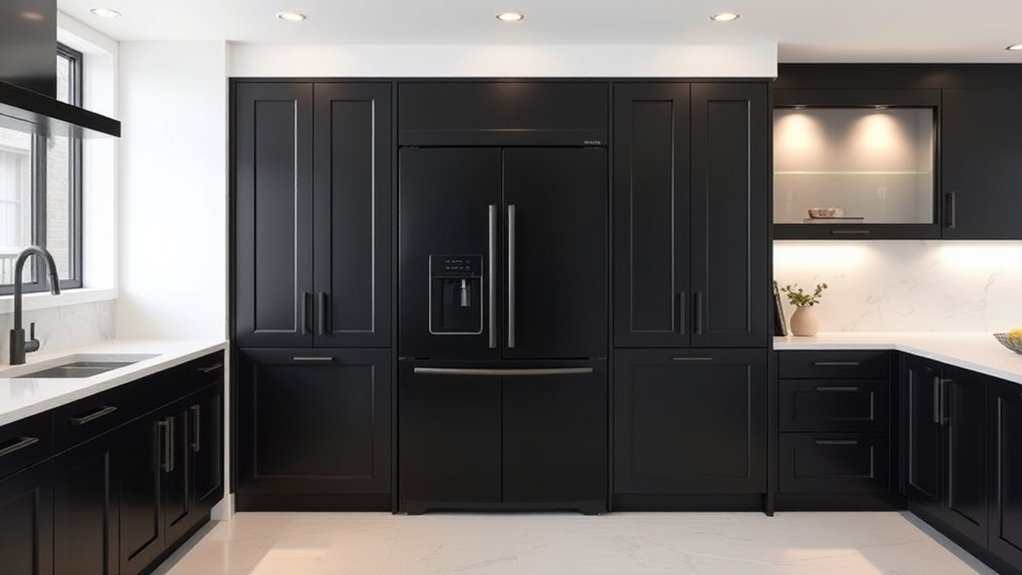 seamless stylish kitchen integration