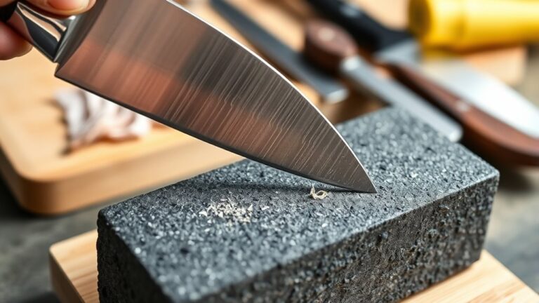 sharpening kitchen knives easily