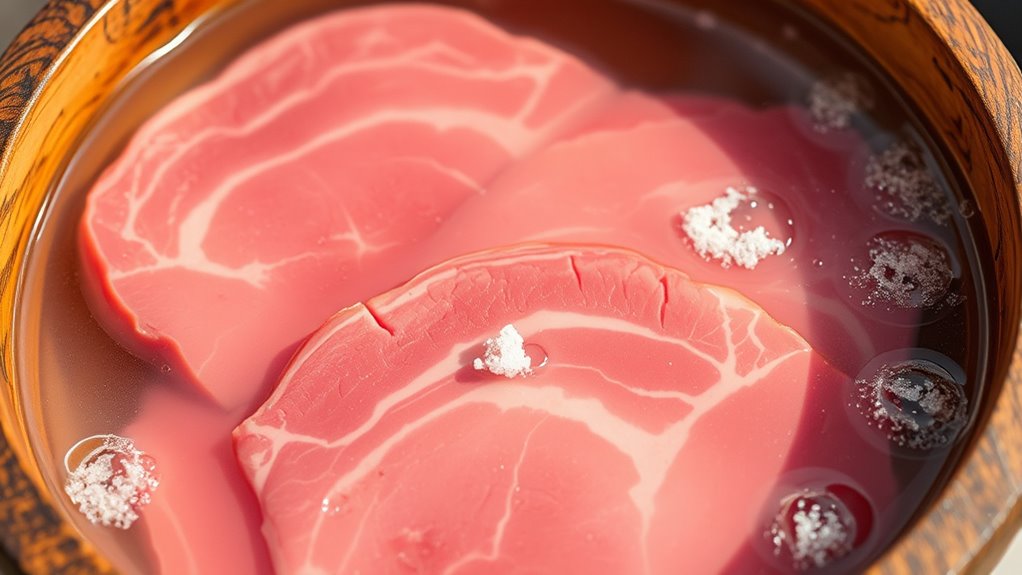 soaking reduces corned beef saltiness