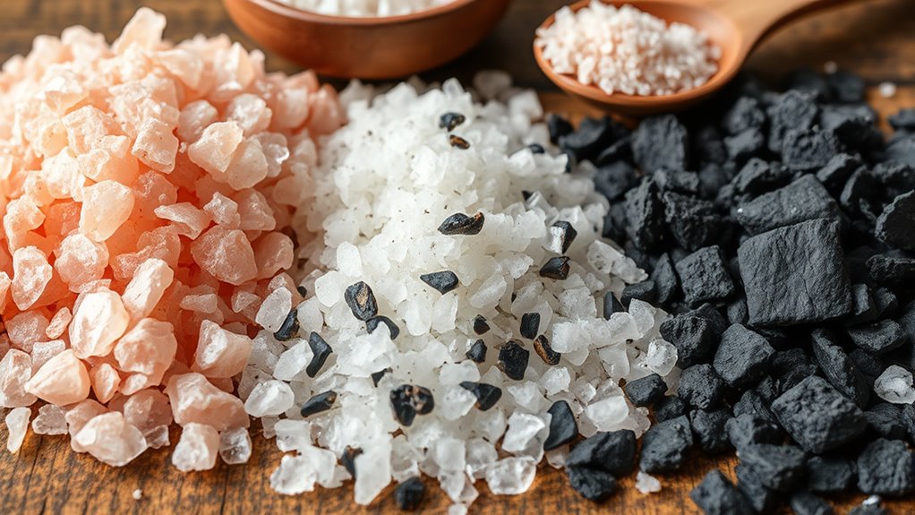 sources and flavors of salt