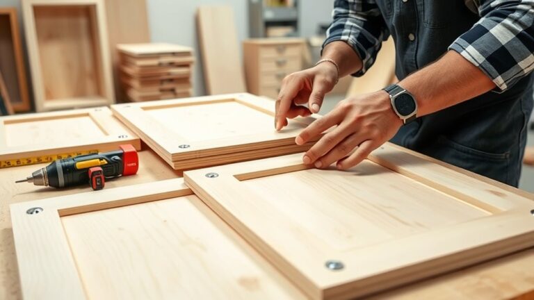 step by step kitchen cabinet construction