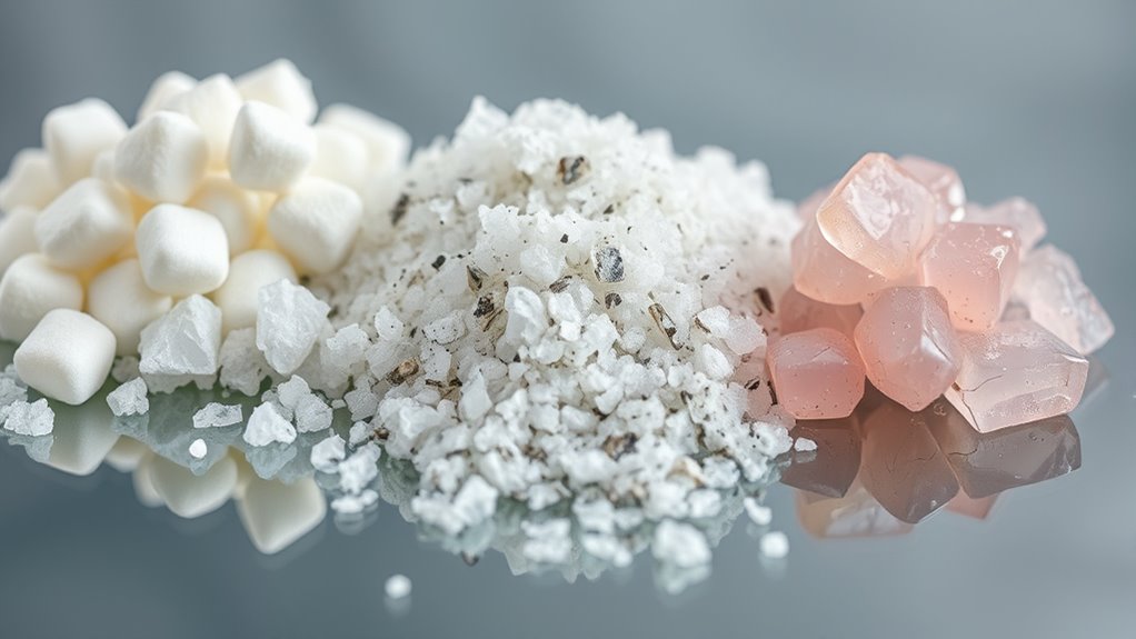 types of water softener salt
