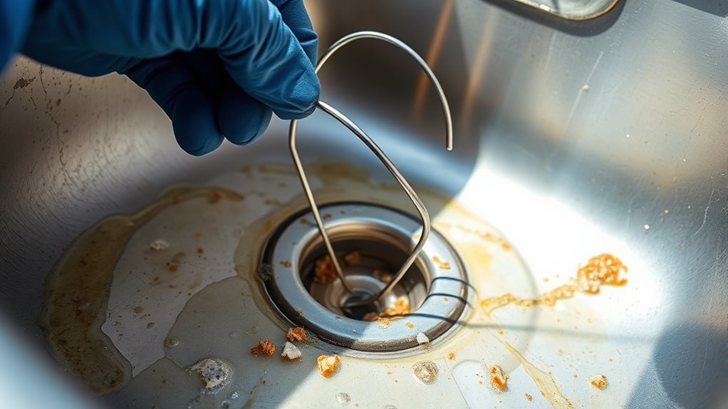 unclog your kitchen sink