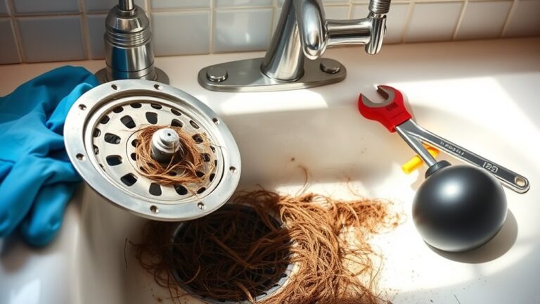 unclogging your kitchen sink