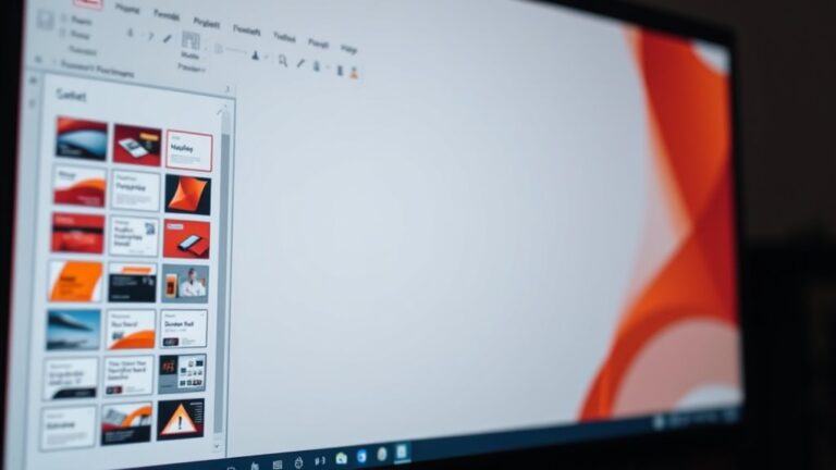 utilize powerpoint thumbnail pane
