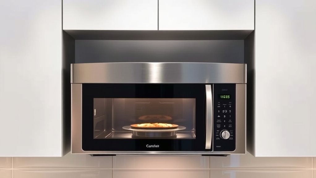 versatile over range cooking appliance