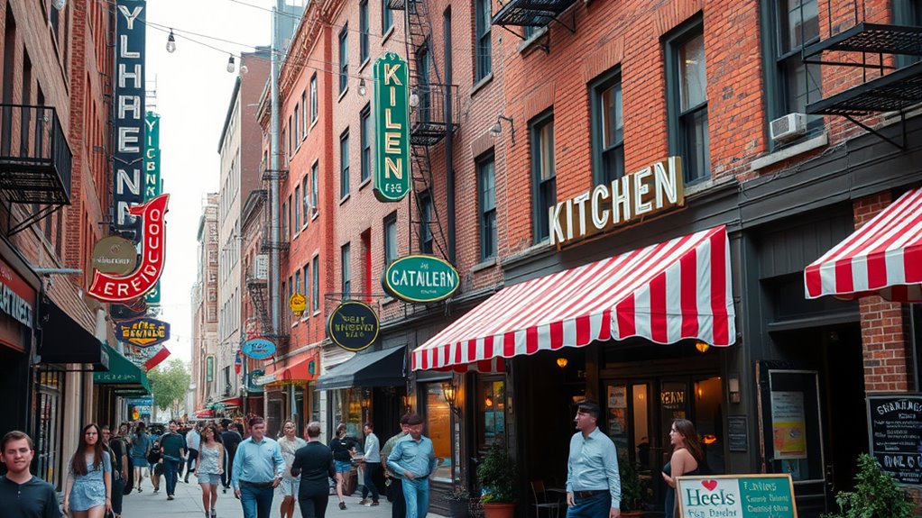 vibrant historic diverse neighborhood